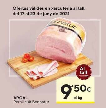 Caprabo Argal Pernil Cuit Bonnatur oferta