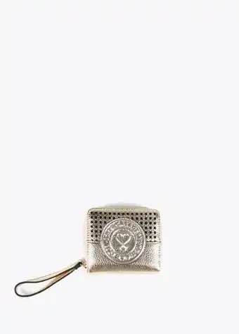 Lola Casademunt Billetero dorado mini oferta