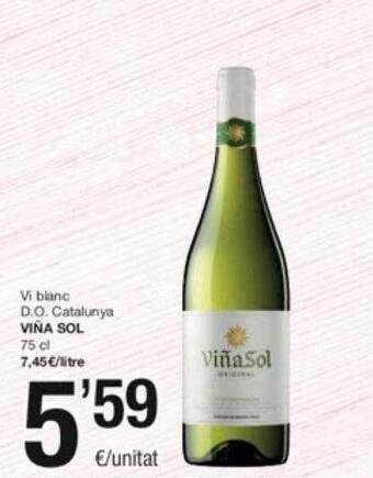 SPAR Fragadis Vi blanc d.o. catalunya viña sol oferta