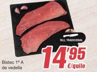 SPAR Fragadis Bistec 1aa de vedella oferta