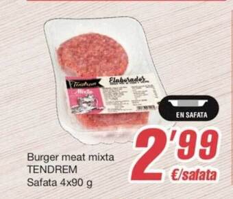 SPAR Fragadis Burger meat mixta tendrem oferta