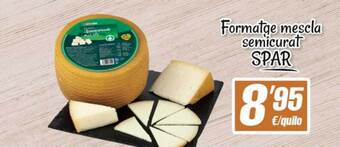 SPAR Fragadis Formatge mescla semicurat spar oferta