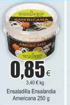 FROIZ Ensaladilla ensalandia americana oferta