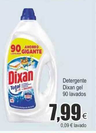 FROIZ Detergente dixan gel 90 lavados oferta