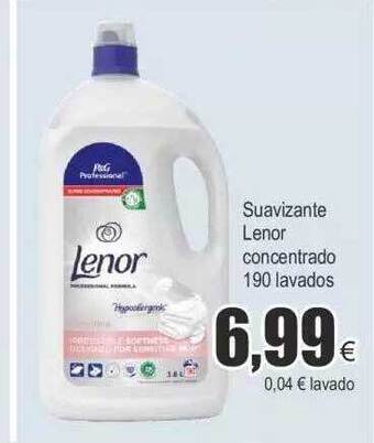FROIZ Suavizante lenor concentrado 190 lavados oferta