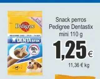 FROIZ Snack perros pedigree dentastix mini oferta