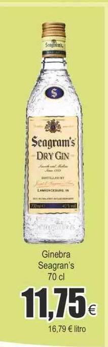 FROIZ Ginebra seagran's oferta