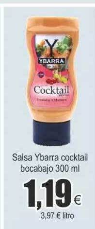 FROIZ Salsa ybarra cocktail bocabajo oferta