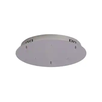 Lúzete Base redonda 3 luces acero cromado ø 35cm oferta
