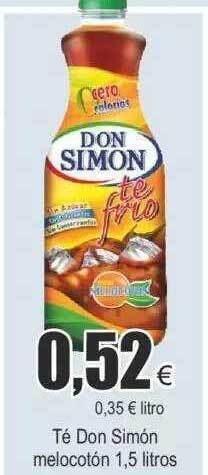 FROIZ Té don simón melocotón oferta