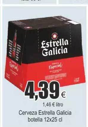 FROIZ Cerveza estrella galicia botella oferta