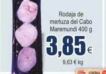 FROIZ Rodaja de merluza del cabo maremundi oferta