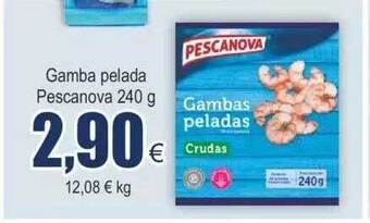 FROIZ Gamba pelada pescanova oferta
