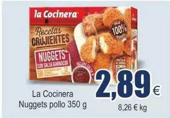 FROIZ La cocinera nuggets pollo oferta
