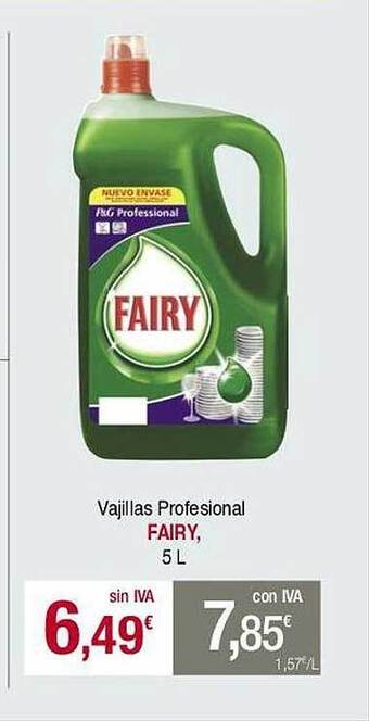 Masymas Vajillas profesional fairy oferta