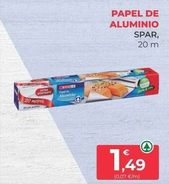 SPAR Gran Canaria Papel de aluminio spar oferta
