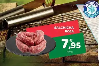 SPAR Gran Canaria Salchicha roja oferta