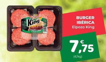 SPAR Gran Canaria Burger ibérica elpozo king oferta