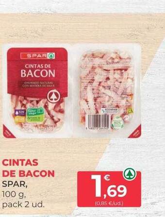 SPAR Gran Canaria Cintas de bacon spar oferta