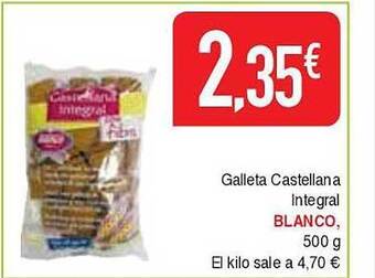 Masymas Galleta castellana integral blanco oferta