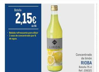 Makro Concentrado de limón rioba oferta