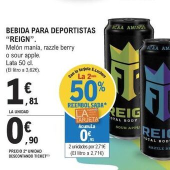 E.Leclerc Bebida para deportistas oferta