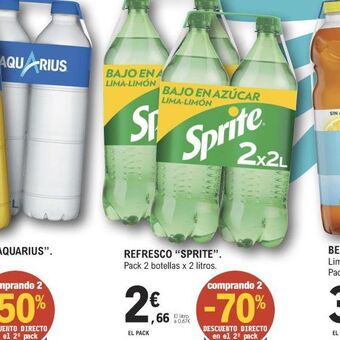 E.Leclerc Refresco sprite oferta
