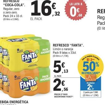 E.Leclerc Refresco fanta oferta