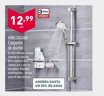 ALDI Home Creation Conjunto De Ducha oferta