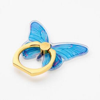 Claire's Blue butterfly ring stand oferta