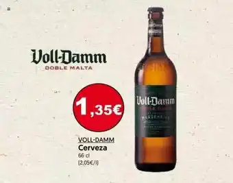 Hiper Usera Voll-Damm Cerveza 66cl oferta
