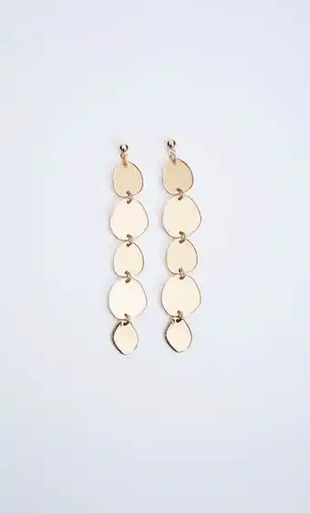 Stradivarius Pendientes largos organic oferta