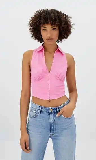 Stradivarius Top corset sin mangas oferta