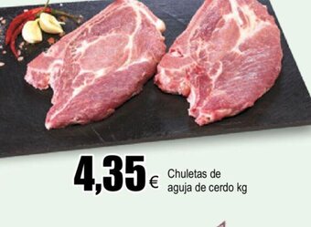 FROIZ Chuletas de Aguja de Cerdo oferta