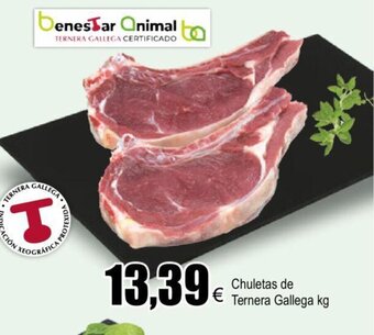 FROIZ Chuletas de Ternera Gallega oferta