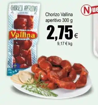 FROIZ Chorizo Vallina Aperitivo 300g oferta