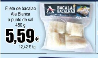 FROIZ Filete de Bacalao Ala Blanca a Punto de Sal oferta