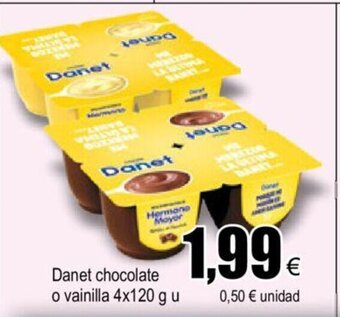 FROIZ Danet Chocolate o Vainilla oferta