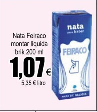 FROIZ Nata Feiraco Montar Liquida Brik oferta