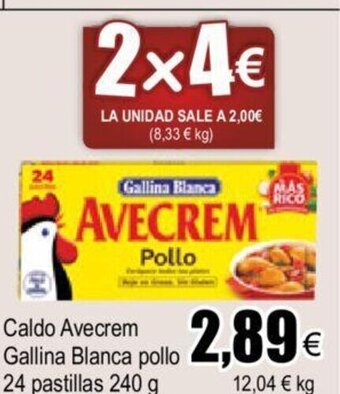FROIZ Caldo Avecrem Gallina Blanca Pollo oferta