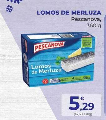 SPAR Gran Canaria Lomos de merluza pescanova oferta