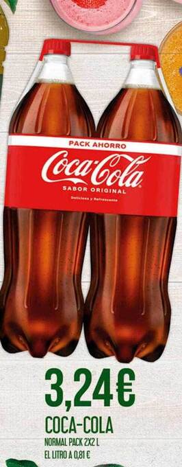 Claudio Coca-cola oferta