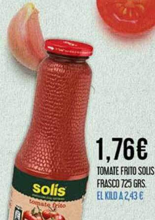 Claudio Tomate frito solis frasco oferta