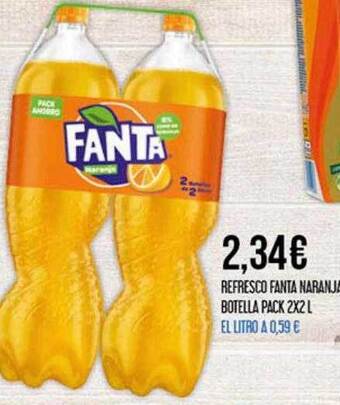 Claudio Refresco fanta naranja oferta
