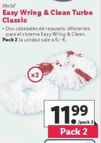 Vileda easy wring & clean turbo classic