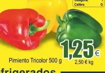 FROIZ Pimiento Tricolor 500g oferta