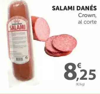 SPAR Salami Danés Crown oferta