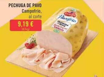 SPAR Pechuga De Pavo Campofrío Al Corte oferta