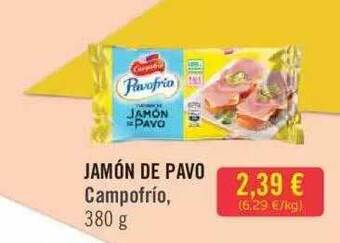 SPAR Campofrío Jamón De Pavo 380g oferta