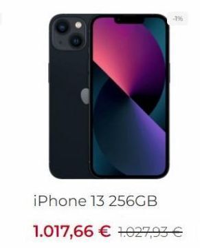 Visanta Iphone 13 256gb 1.017,66 € 1.027,93 € oferta